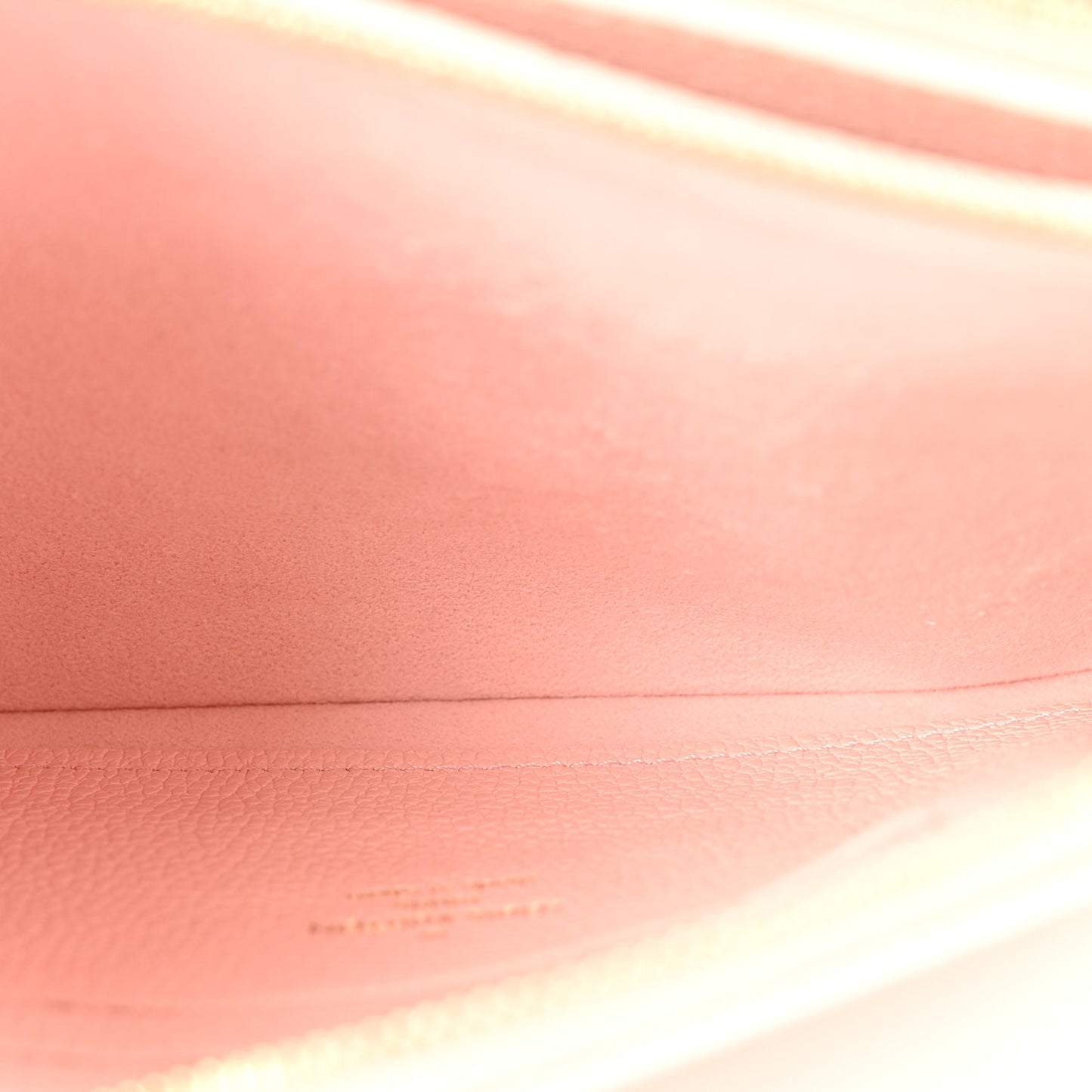 Empreinte Monogram Double Zip Pochette Rose