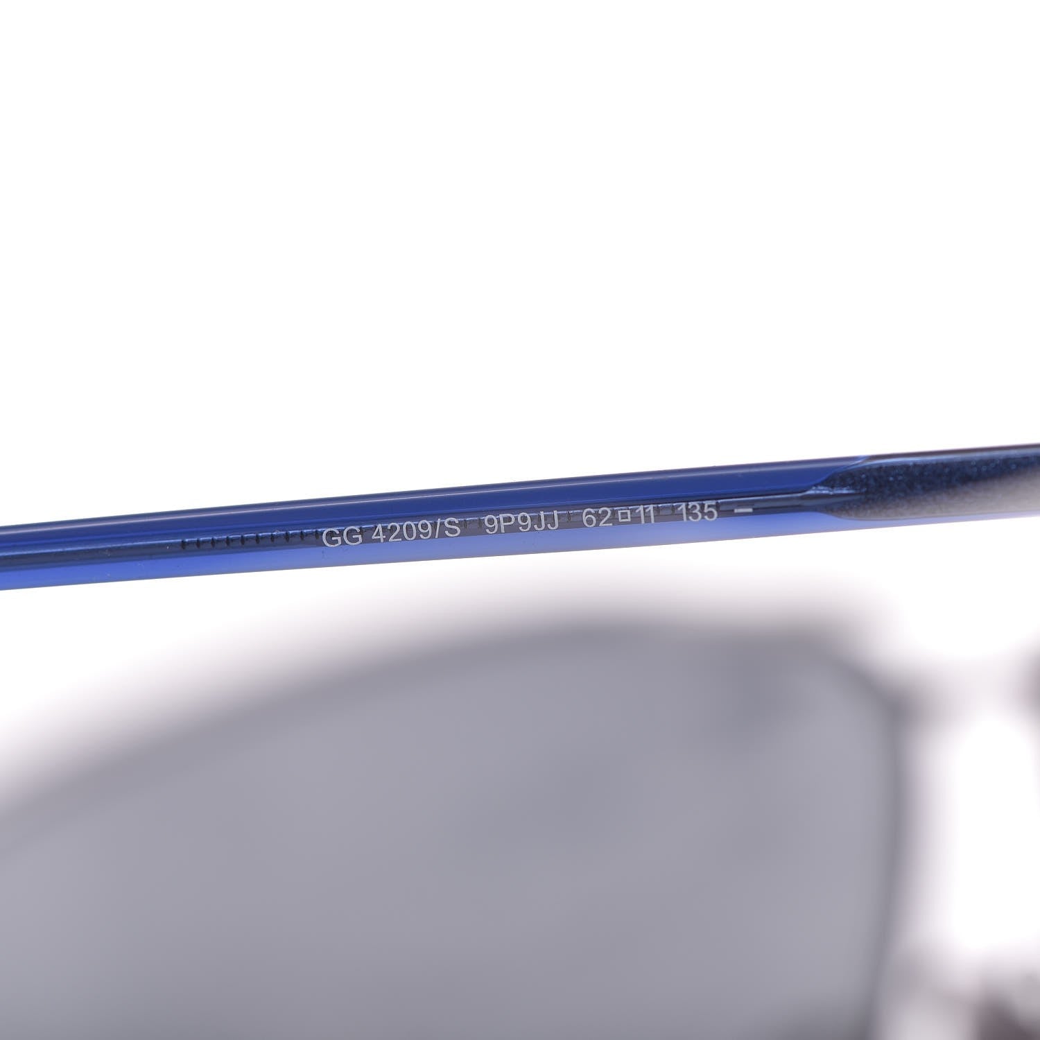 Gucci Aviator GG 4209/S Sunglasses Blue 5 of 8