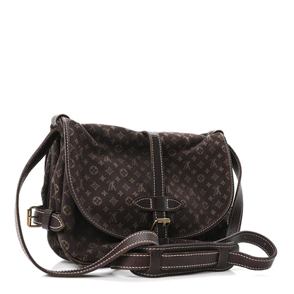 Louis Vuitton Monogram Mini Lin Saumur Ebene 3 of 9