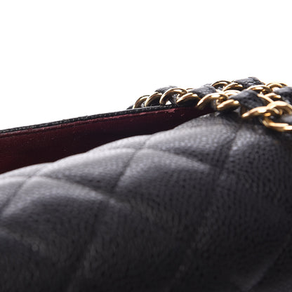 Chanel Caviar Quilted Maxi Double Flap Black 9 of 11