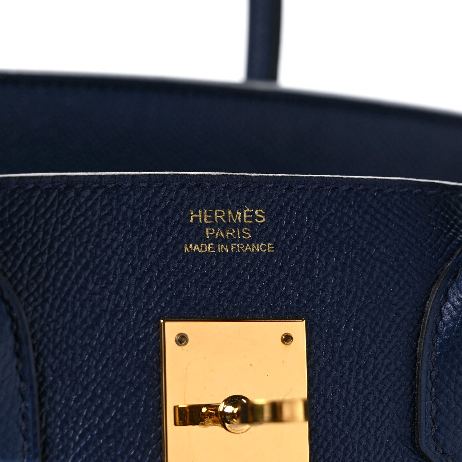 Hermes Epsom Birkin 30 Bleu Saphir 6 of 8