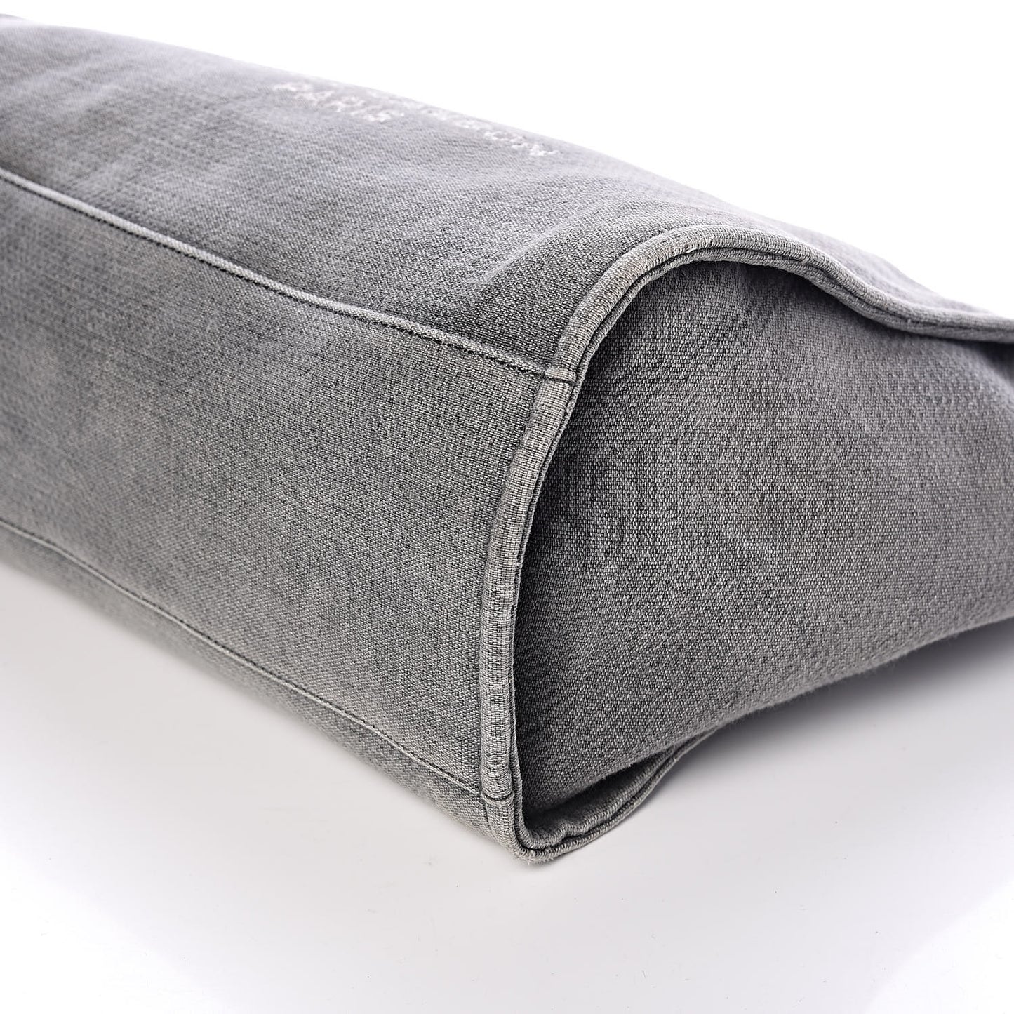 Canvas Large Deauville Tote Grey