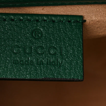 Gucci Wonka Grain Calfskin Mini Diana Tote Bag Green Yellow Fluo 6 of 10