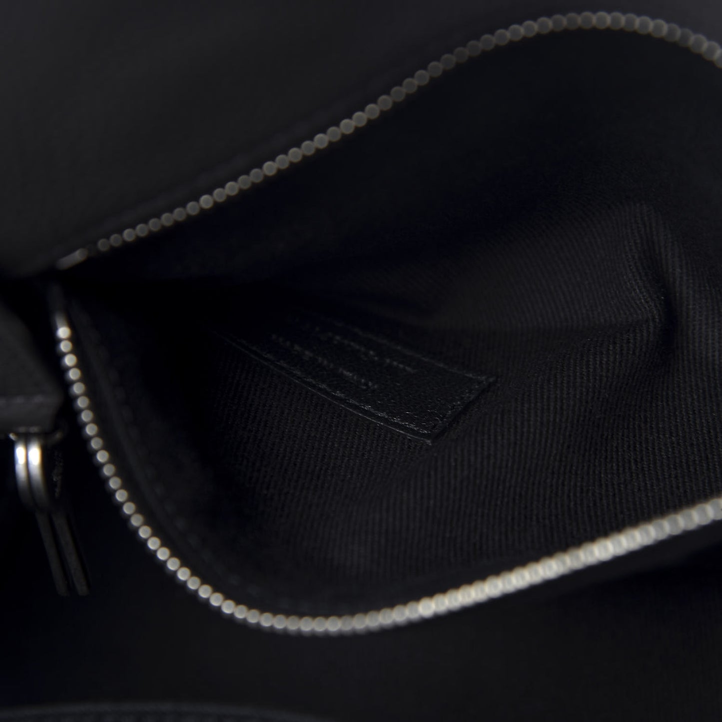 Grained Calfskin Baby Supple Sac De Jour Asphalt