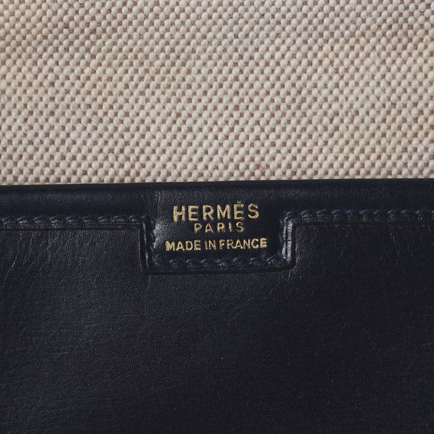 Box Calf Jige PM Clutch Black