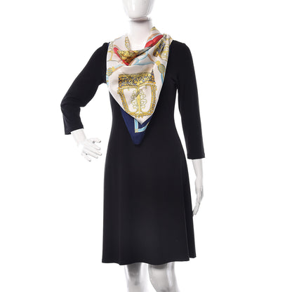 Hermes Silk Les Muserolles Scarf 90 3 of 6