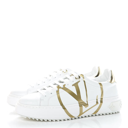 Louis Vuitton Calfskin Time Out Sneakers 39 Or 3 of 9