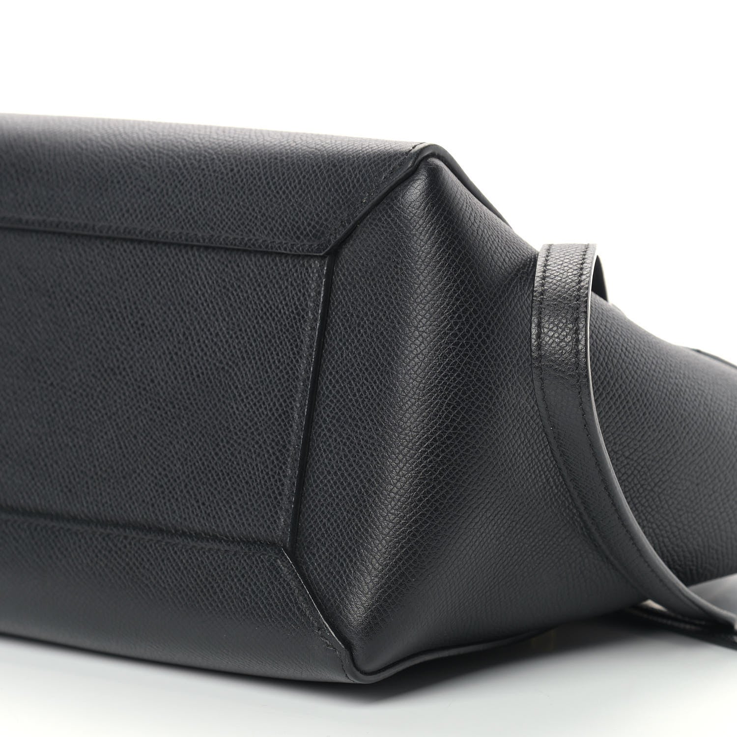 Celine Grained Calfskin Micro Belt Bag Black 10 of 17
