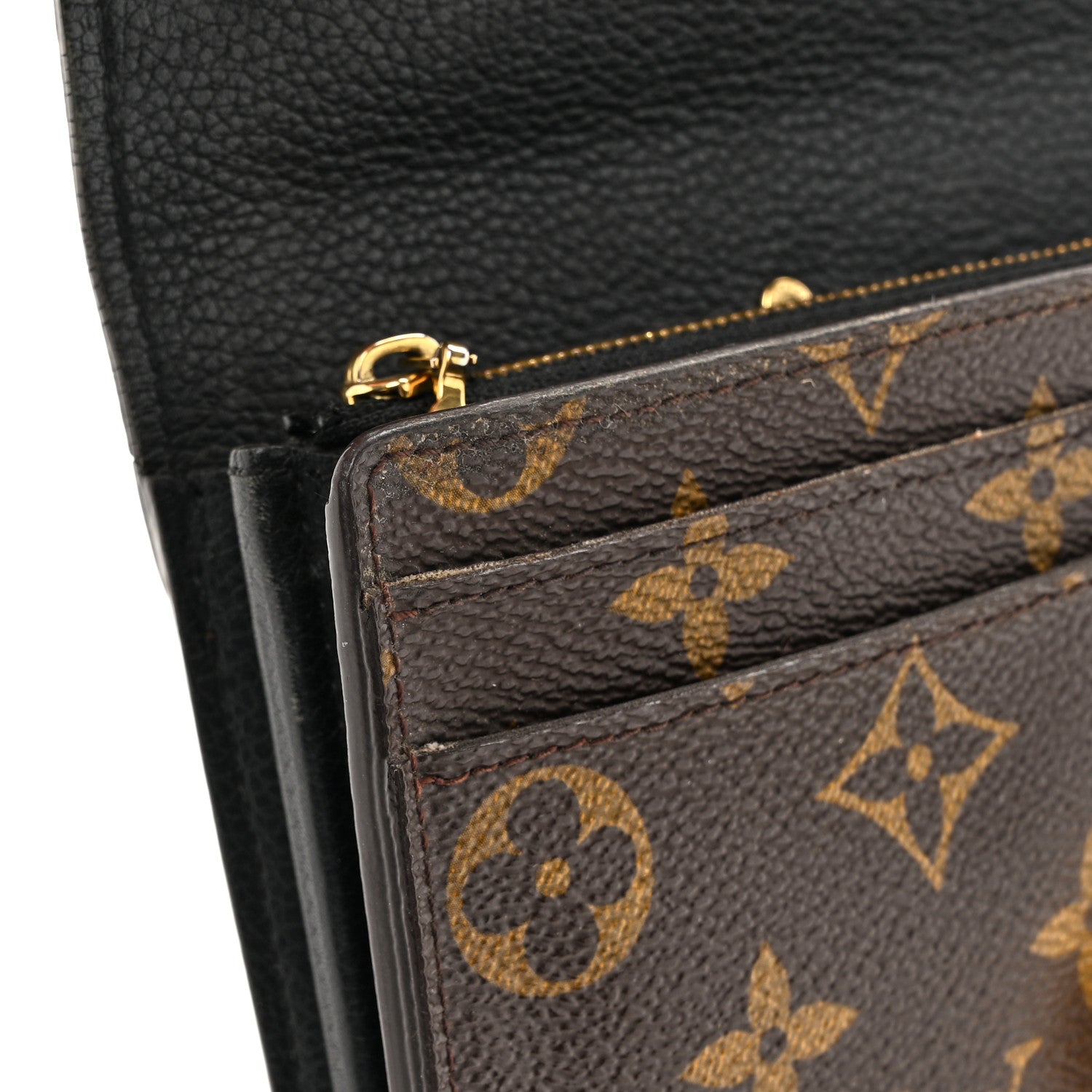 Louis Vuitton Monogram Pallas Wallet Black 14 of 17