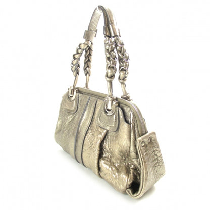 Chloe Leather Heloise Small Satchel Metallic 5 of 10