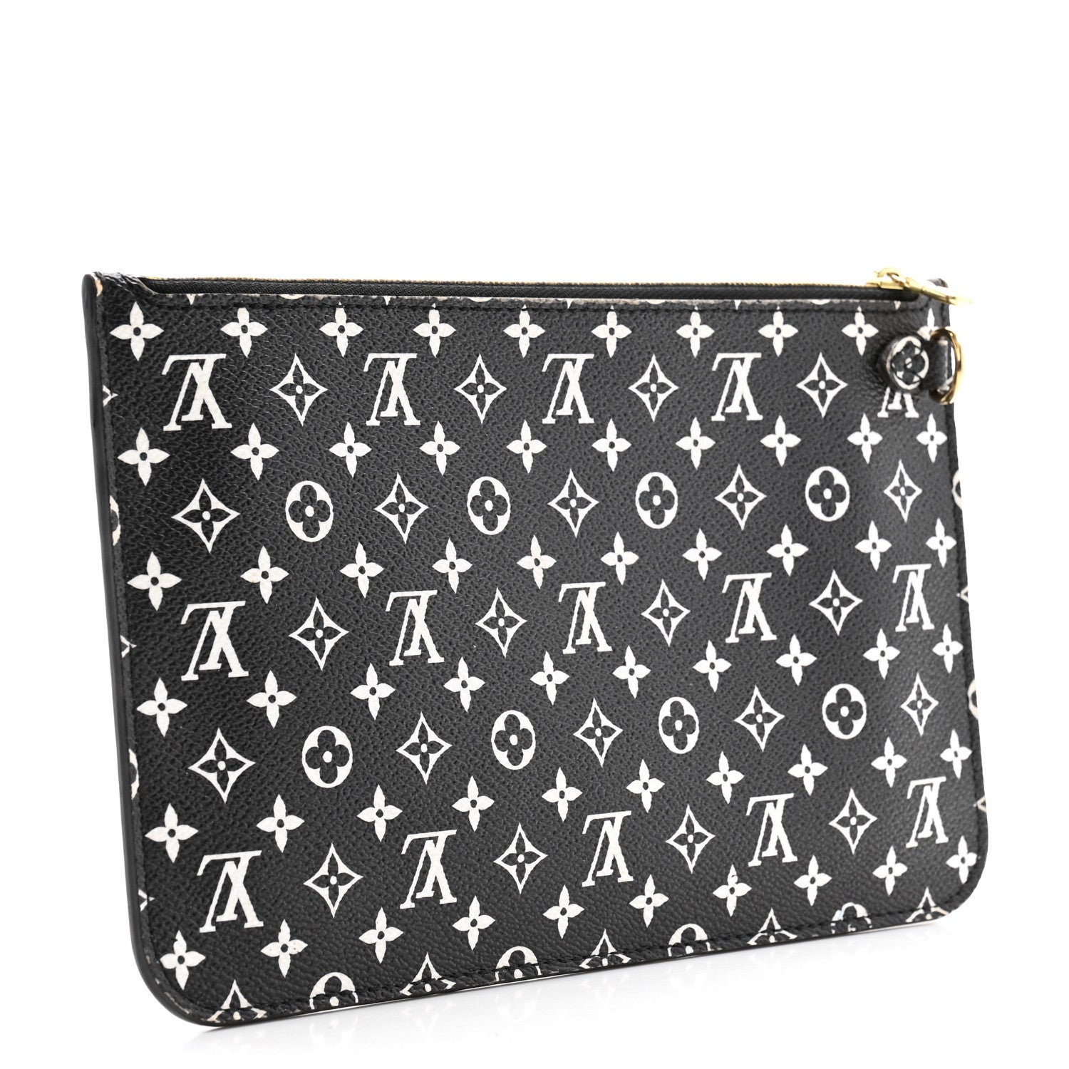 Louis Vuitton Monogram Giant Jungle Neverfull MM GM Pochette Black 3 of 9