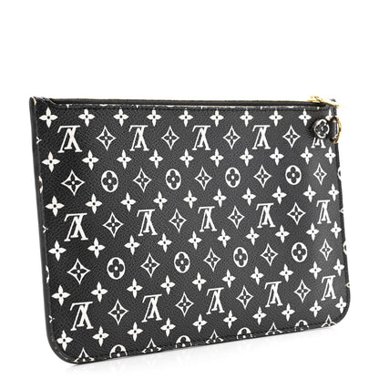 Louis Vuitton Monogram Giant Jungle Neverfull MM GM Pochette Black 3 of 9
