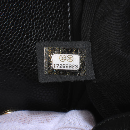 Chanel Caviar CC Timeless Tote Black 6 of 8