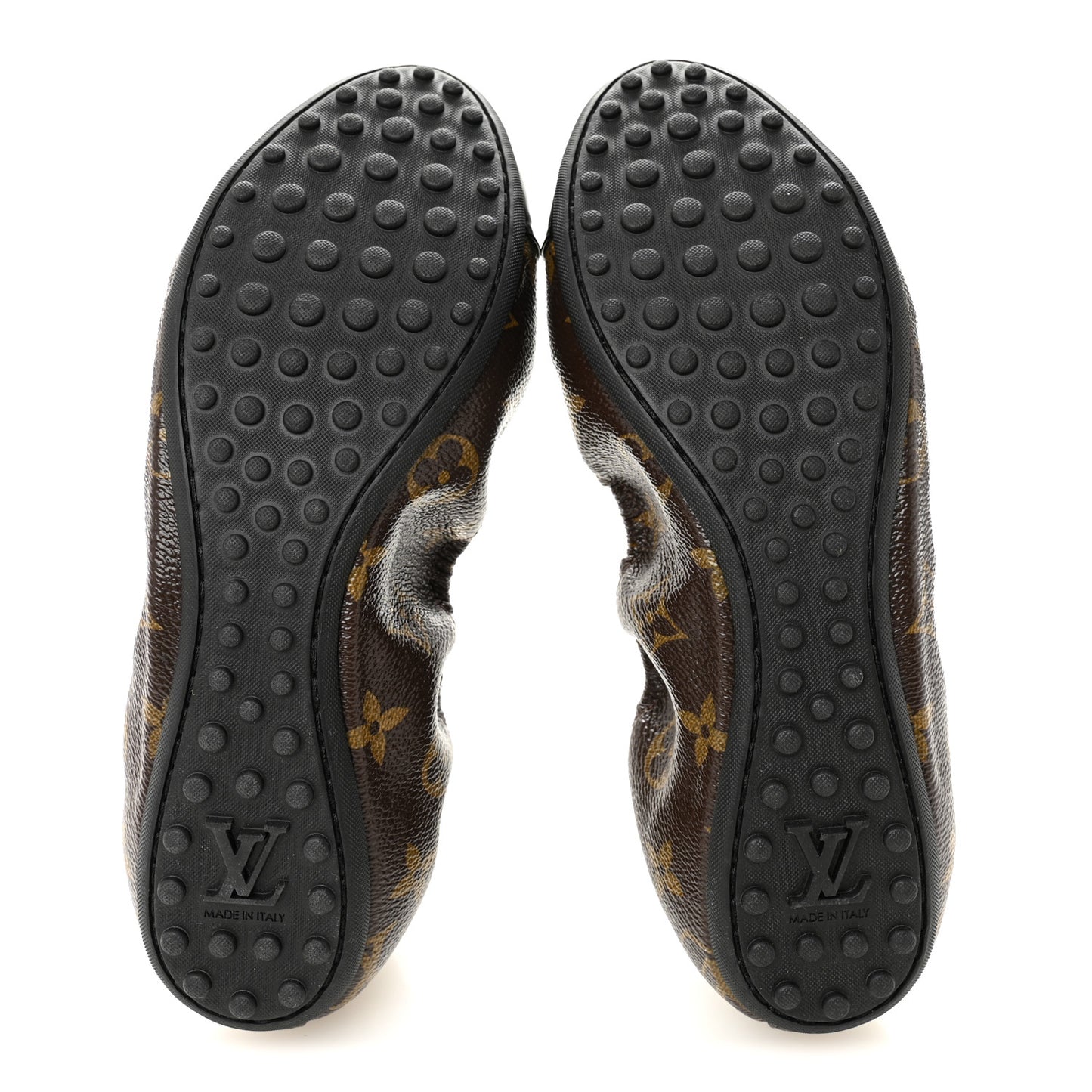 Monogram Flirty Ballerina Flats 38 Black