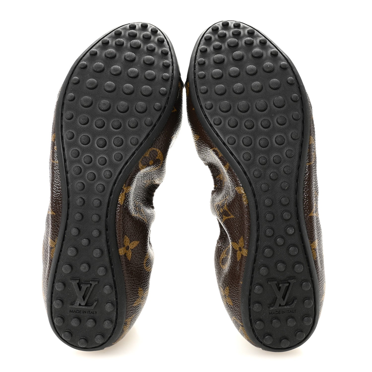 Louis Vuitton Monogram Flirty Ballerina Flats 38 Black 6 of 10