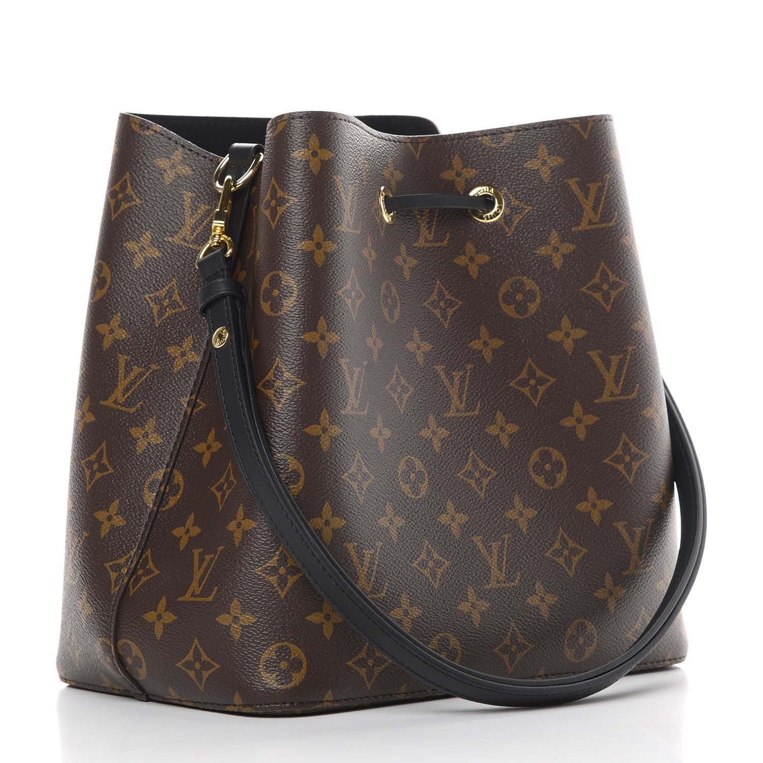 Louis Vuitton Monogram Neonoe MM Black 3 of 11