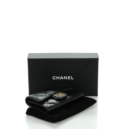 Chanel Caviar Quilted Card Holder Black 4 of 8