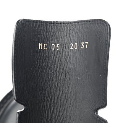 Christian Dior Calfskin Boots 37 Black 9 of 10