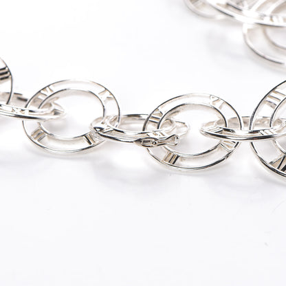 Tiffany Sterling Silver Atlas Link Necklace 4 of 5