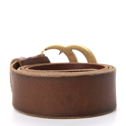 Gucci Faded Calfskin Double G 40mm Belt 85 34 Cuir 2 of 4
