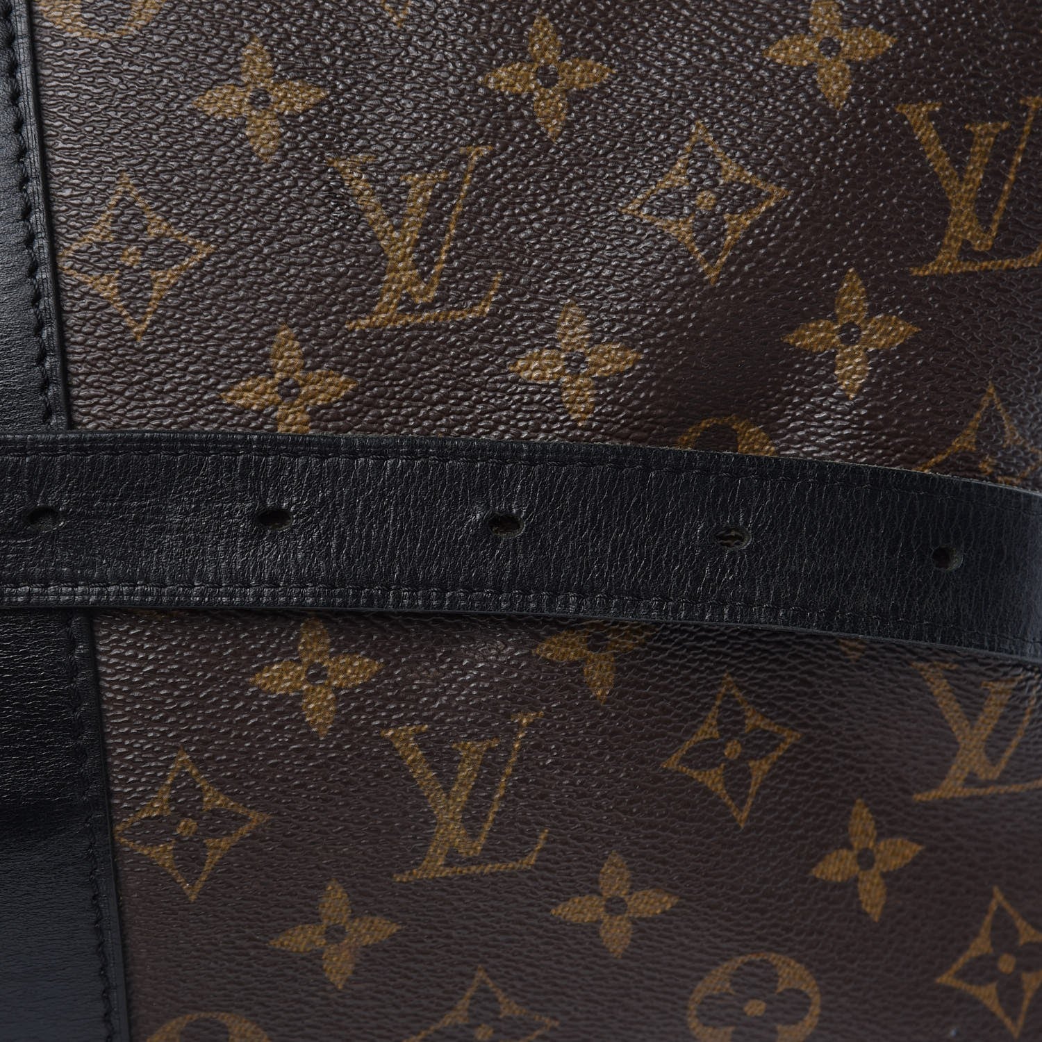 Louis Vuitton Monogram Macassar Keepall Bandouliere 45 13 of 15
