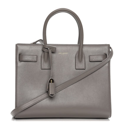 Saint Laurent Calfskin Baby Sac De Jour Fog 1 of 9