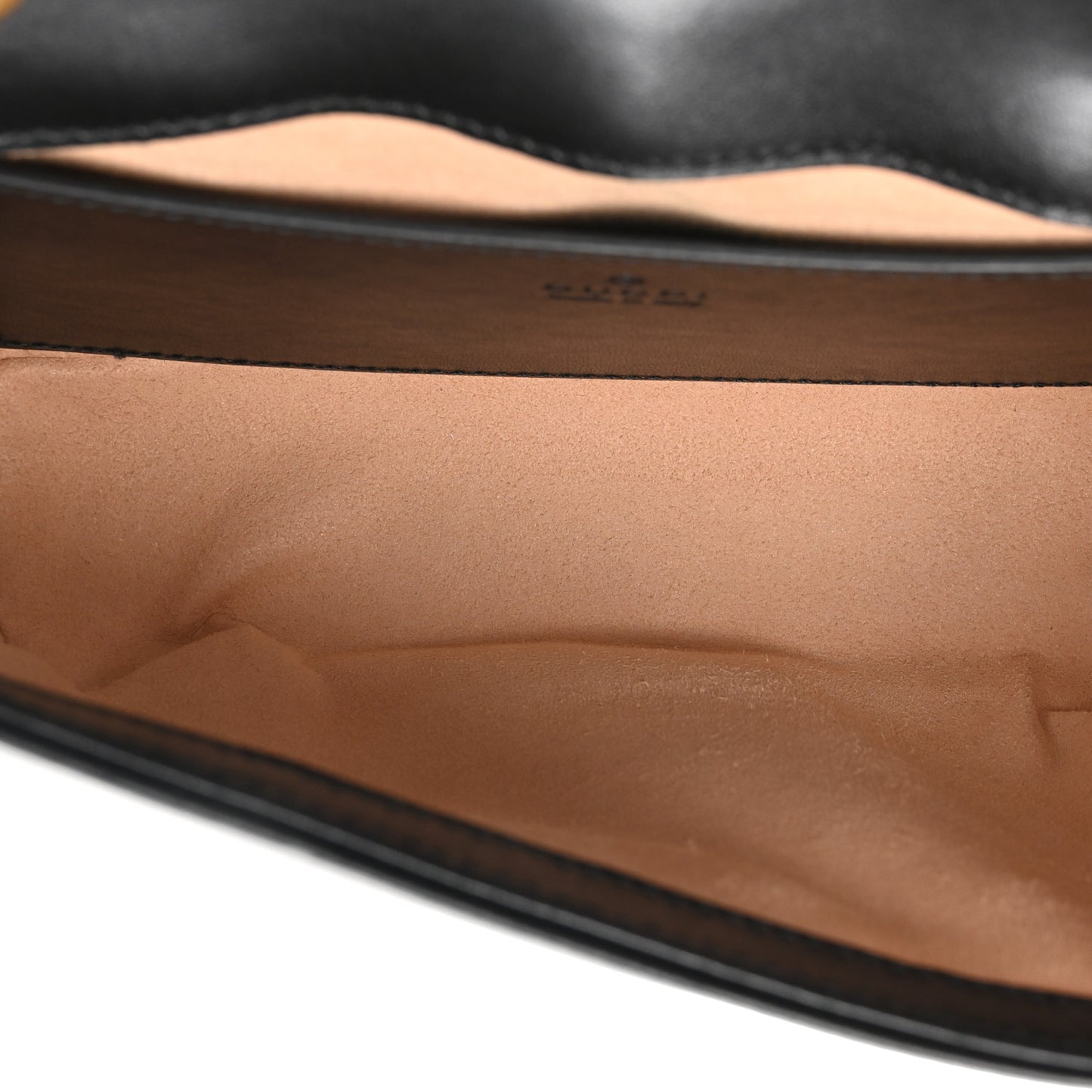Calfskin Matelasse Mini GG Marmont Shoulder Bag Black