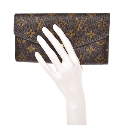 Louis Vuitton Monogram Sarah Wallet NM 2 of 6