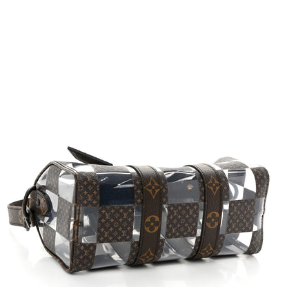 Louis Vuitton PVC Monogram Chess Keepall Bandouliere 25 4 of 9