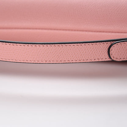 Christian Dior Grained Calfskin Mini Saddle Bag Pink 9 of 10