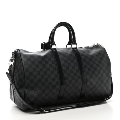 Louis Vuitton Damier Graphite Keepall Bandouliere 45 3 of 10