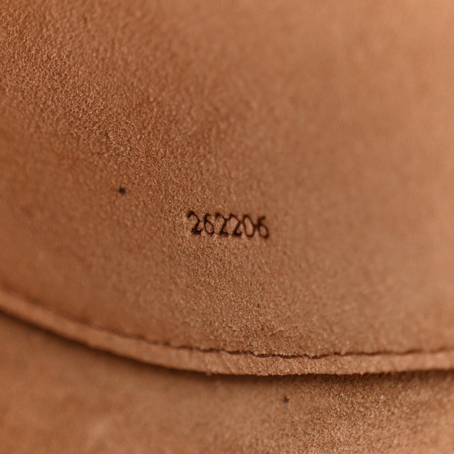 Grained Calfskin Mini Gate Crossbody Bag Dark Blush