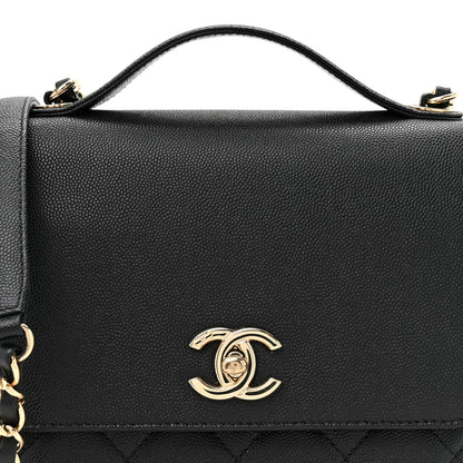 Chanel Caviar Quilted Medium Business Affinity Flap Black 8 of 12