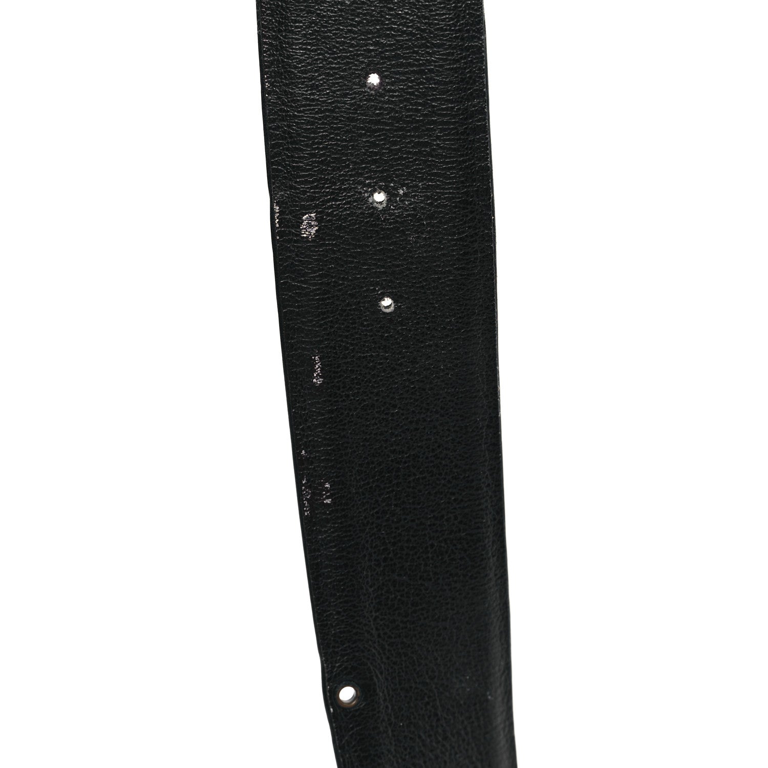 Chanel Lambskin Chain Square Buckle Belt  75 30 Black 4 of 5