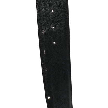 Chanel Lambskin Chain Square Buckle Belt  75 30 Black 4 of 5
