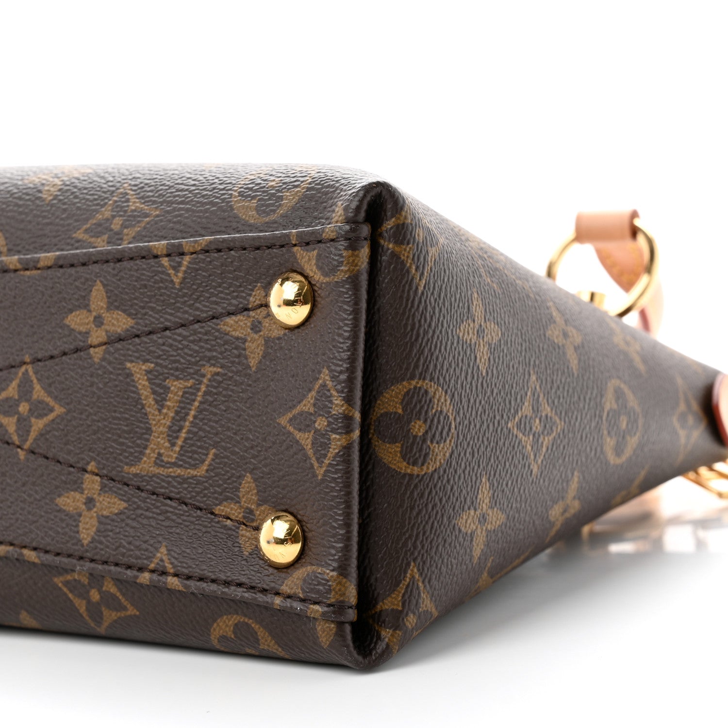 Louis Vuitton Monogram V Tote BB Cream Peach 9 of 9