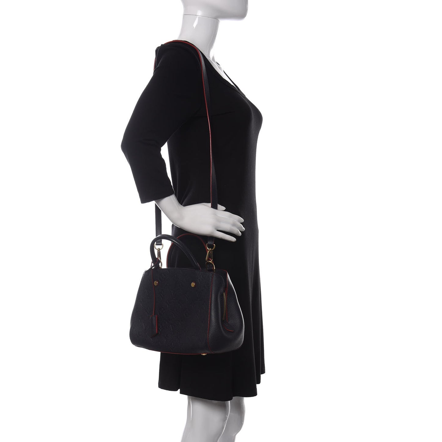 Empreinte Montaigne BB Marine Rouge