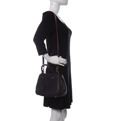 Louis Vuitton Empreinte Montaigne BB Marine Rouge 2 of 11