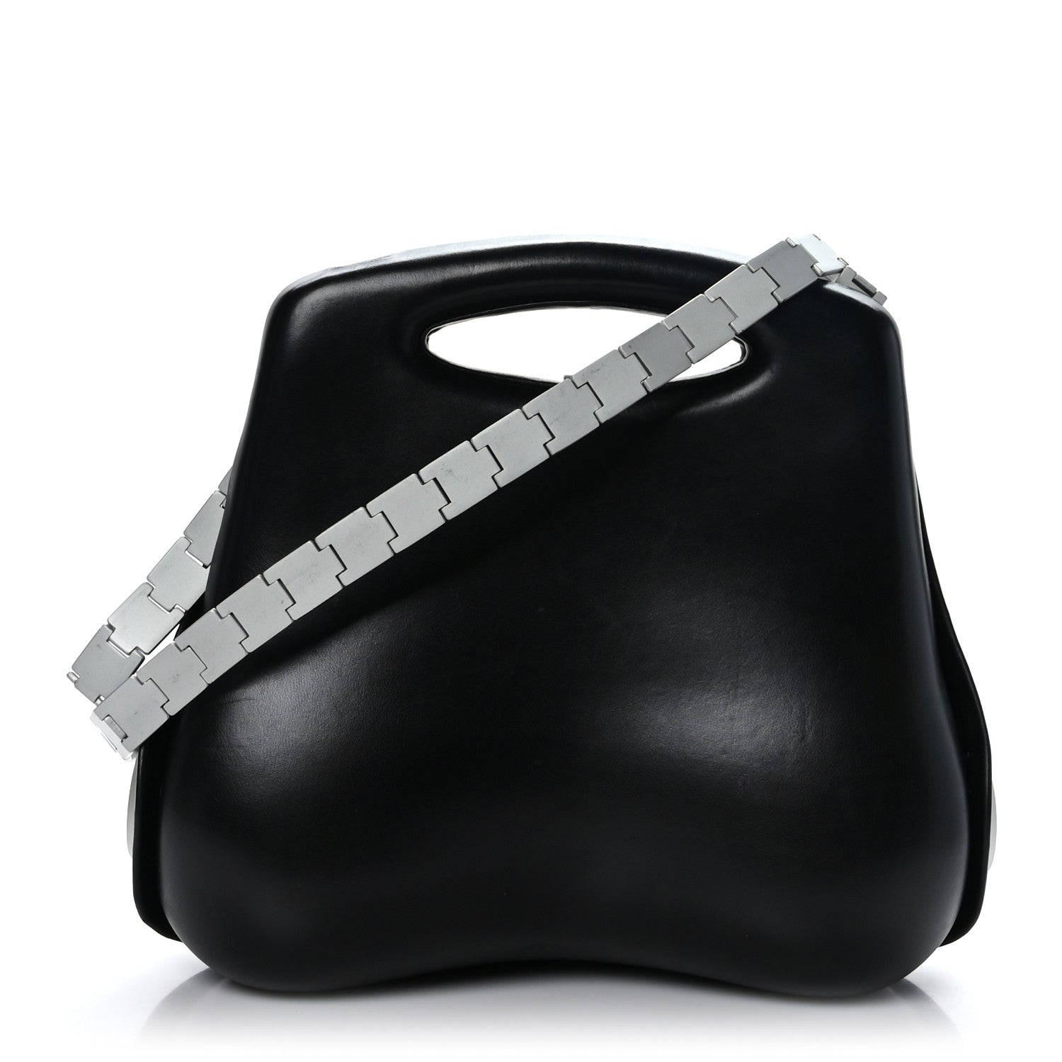 Chanel Lambskin Millennium 2005 Hard Case Bag Black 1314752