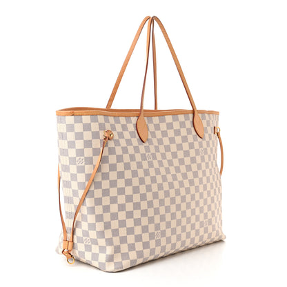 Louis Vuitton Damier Azur Neo Neverfull GM Rose Ballerine 4 of 12