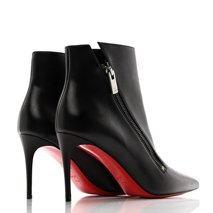 Christian Louboutin Calfskin Birgikate 85 Ankle Boots 37.5 Black 4 of 9
