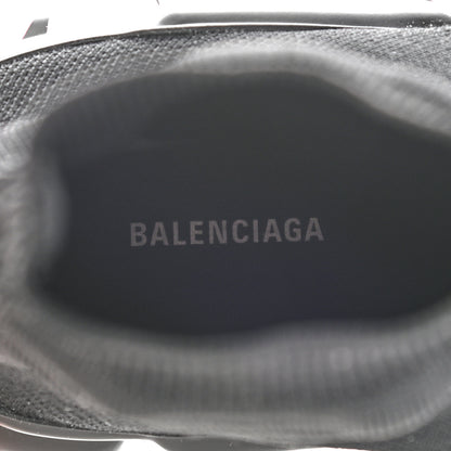 Balenciaga Recycled Knit Womens Speed Graffiti Sneakers 39 Black Pink 7 of 10