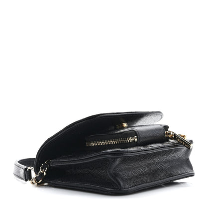 Chanel Caviar Quilted Business Affinity Clutch With Chain Black 4 of 10