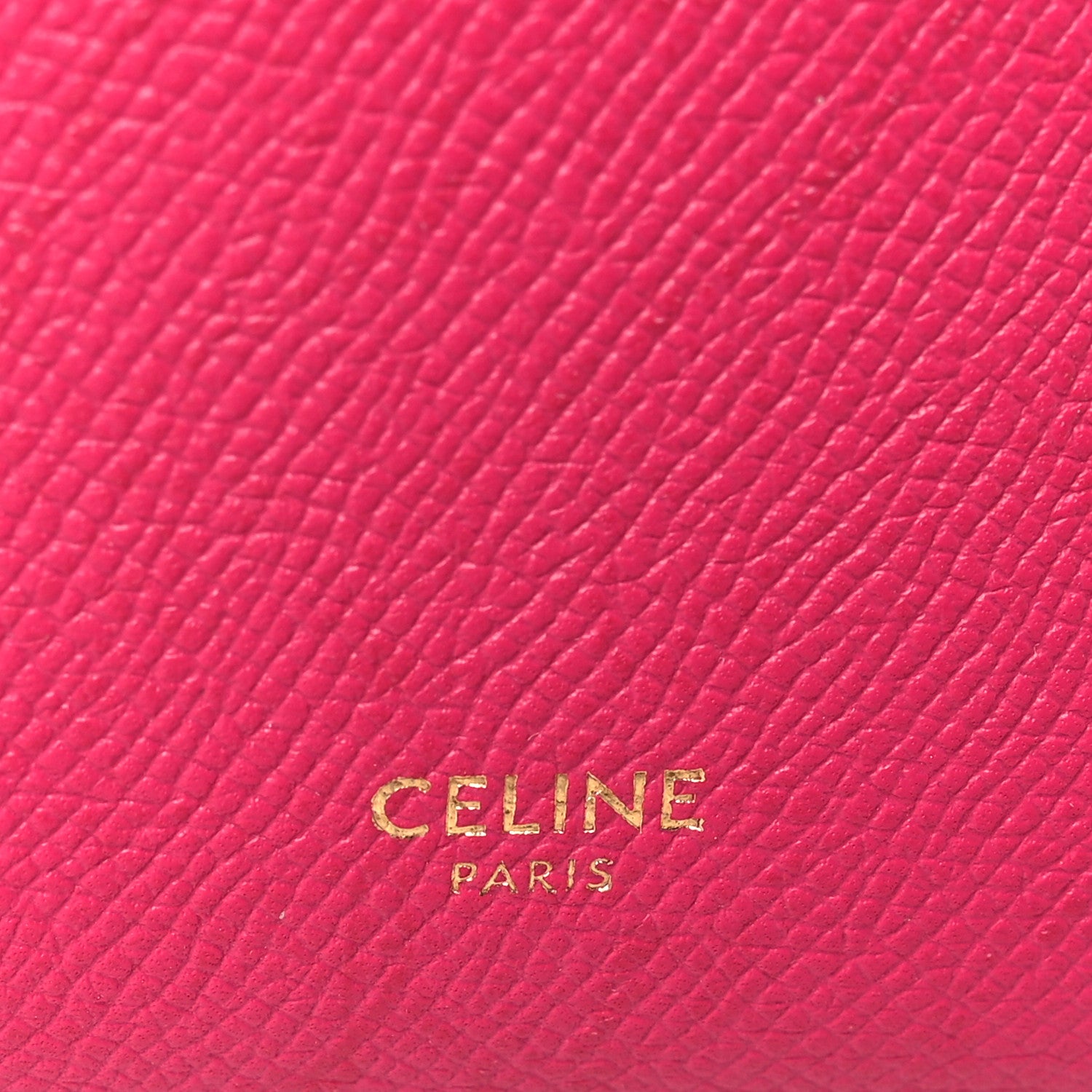 Celine Grained Calfskin Nano Belt Bag Raspberry 6 of 14
