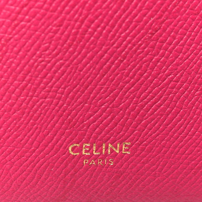 Celine Grained Calfskin Nano Belt Bag Raspberry 6 of 14