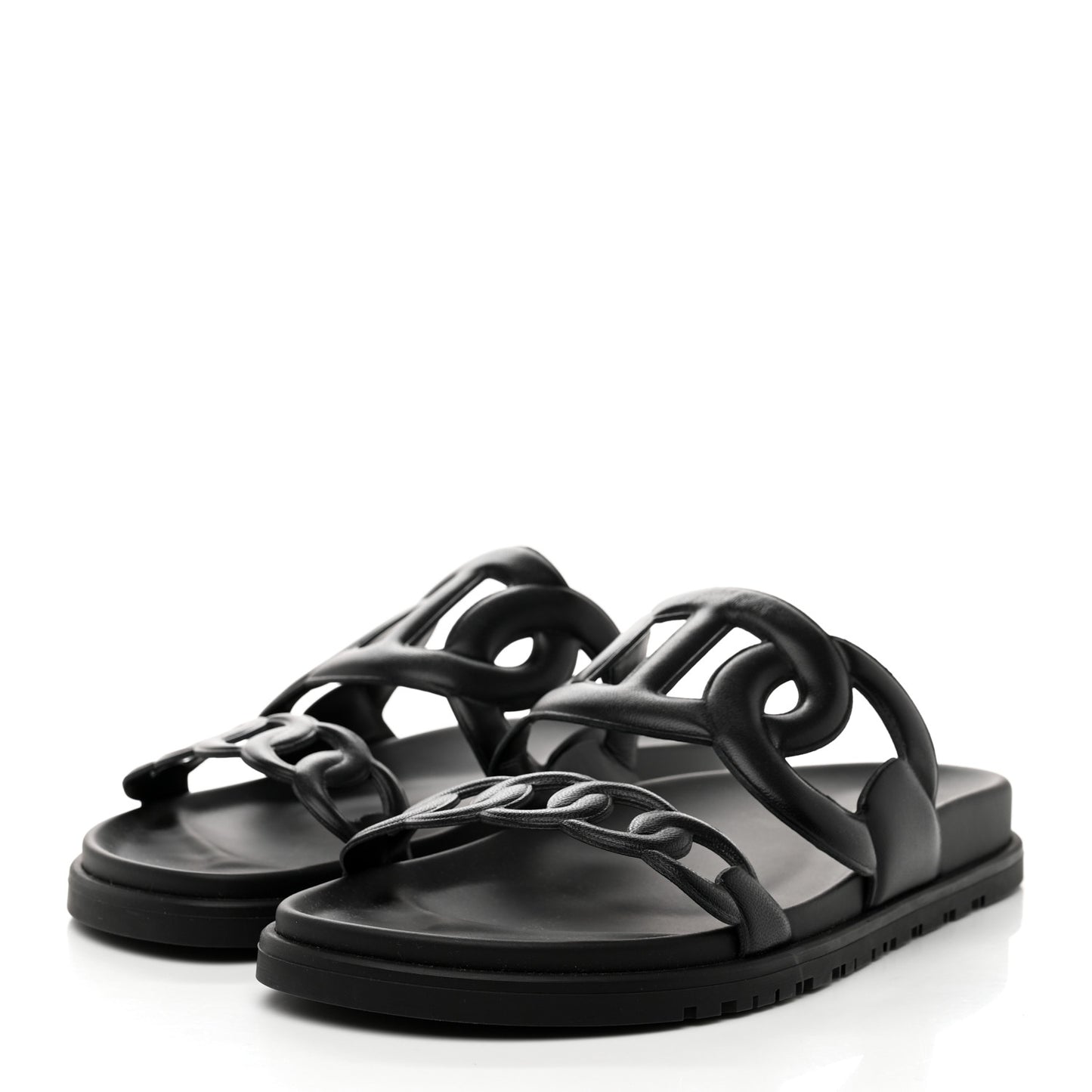 Nappa Extra Sandals 40 Black