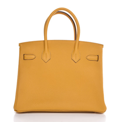 Hermes Togo Birkin 30 Jaune Ambre 5 of 37