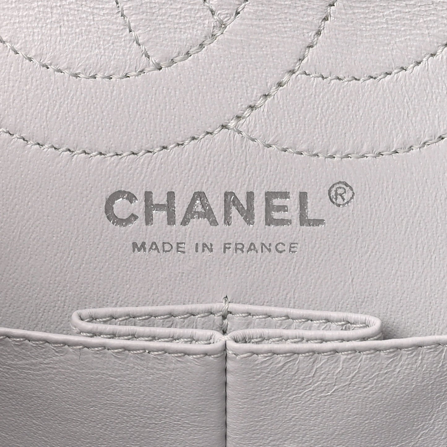 Aged Calfskin Quilted 2.55 Reissue 226 Flap White