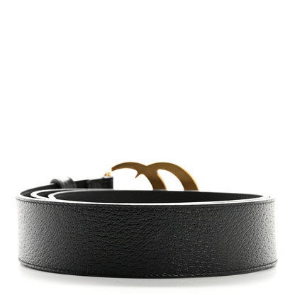 Gucci Textured Calfskin Double G 40mm Belt 90 36 Black 2 of 6