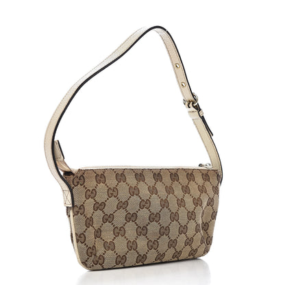 Gucci Monogram Pretty Boat Pochette White 3 of 16
